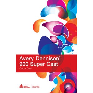  Avery Dennison Farbkarte 900 SC Supercast