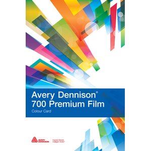  Avery Dennison Farbkarte 700 PF Premium Film