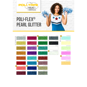 POLI-TAPE Farbkarte POLI-FLEX Pearl Glitter