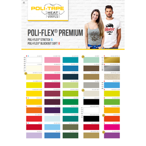 POLI-TAPE Farbkarte POLI-FLEX Premium